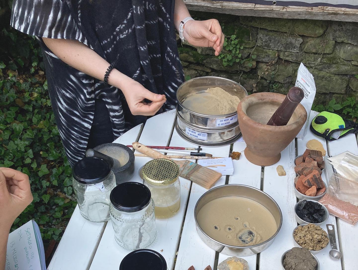 Danielle Petti. Workshop at Stone Oven House: 