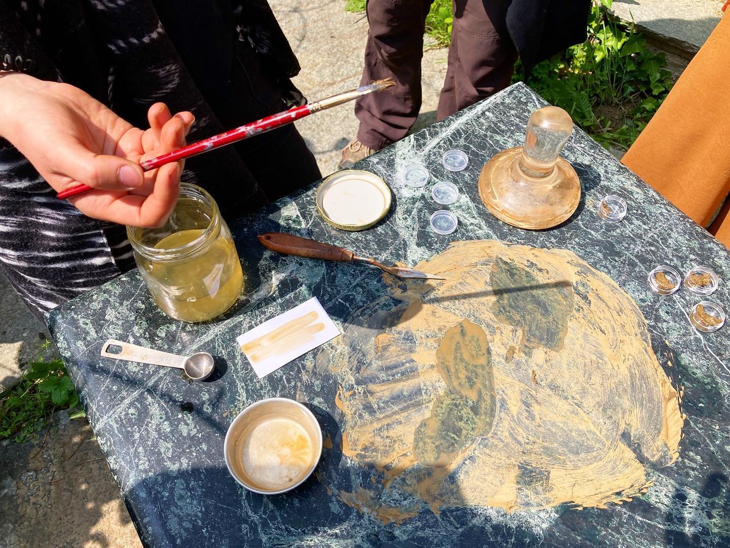 Danielle Petti. Workshop at Stone Oven House: 