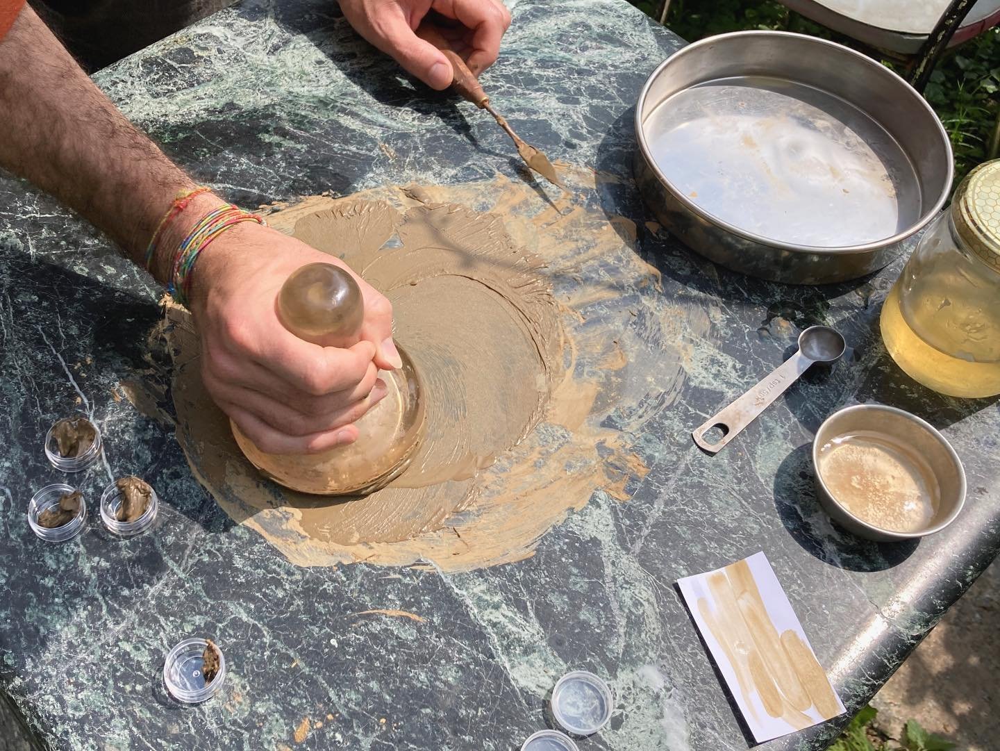 Danielle Petti. Workshop at Stone Oven House: 